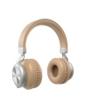 Căști wireless over-ear Dudao Bluetooth microSD aurii (X22)