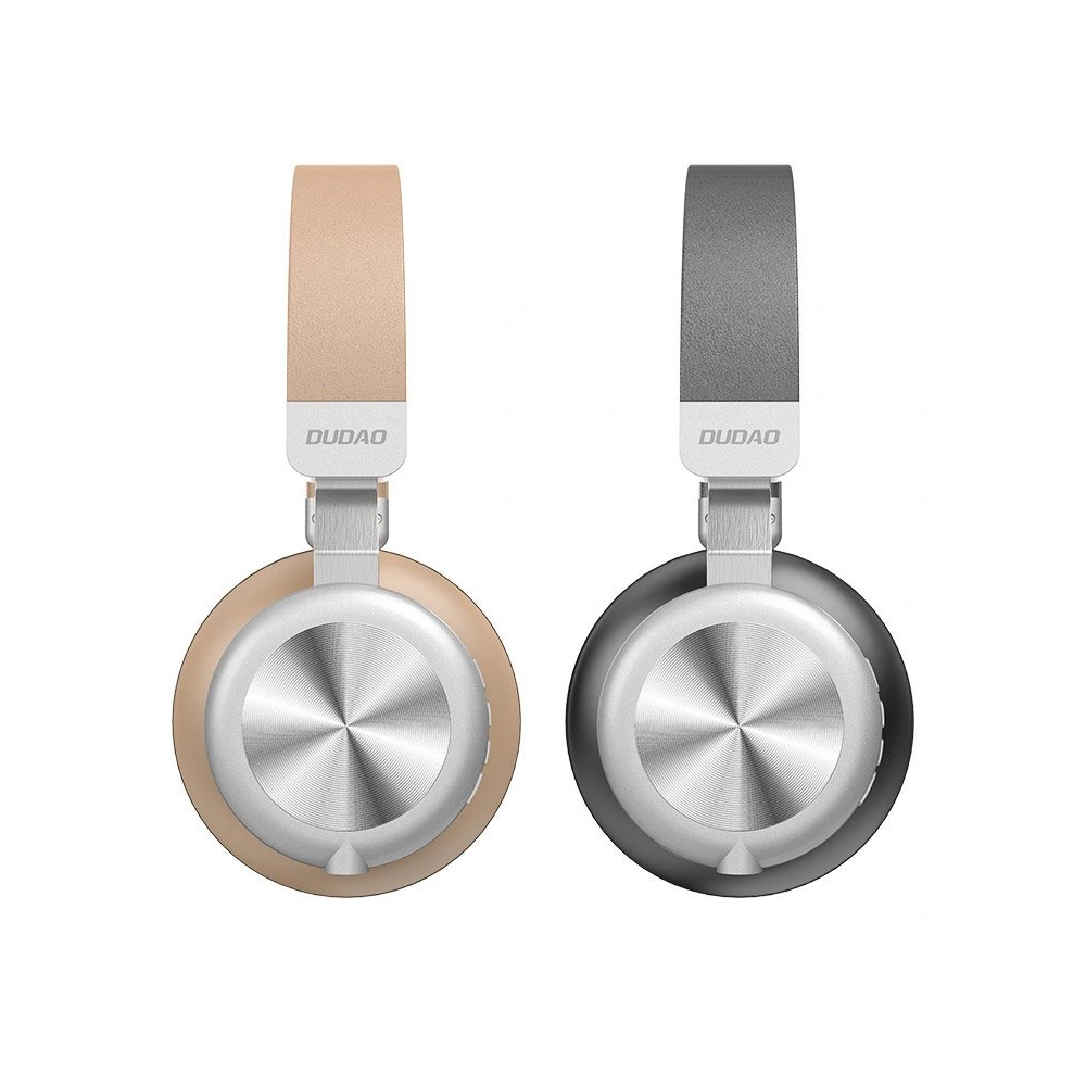 Hurtownia GSM - Căști wireless over-ear Dudao Bluetooth microSD aurii (X22) - DDA51 - {ean13} - Hurt