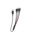 Hurtownia GSM - Kabel Dudao 3w1 USB - Lightning/USB-C/microUSB 5A 38cm černý (L10pro) - DDA52 - {ean13} - Hurt
