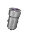 Autonabíječka Dudao 5A 22.5W Quick Charge 3.0 VOOC šedá (R4Pro Upgrade)