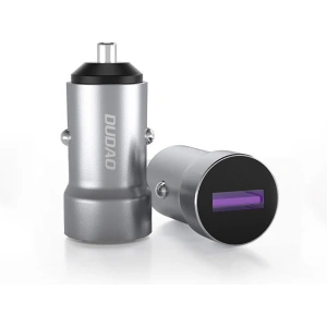Hurtownia GSM - Autonabíječka Dudao 5A 22.5W Quick Charge 3.0 VOOC šedá (R4Pro Upgrade) - DDA55 - {ean13} - Hurt