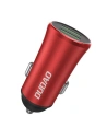 Dudao 3,4A smart car charger 2x USB red (R6S red)