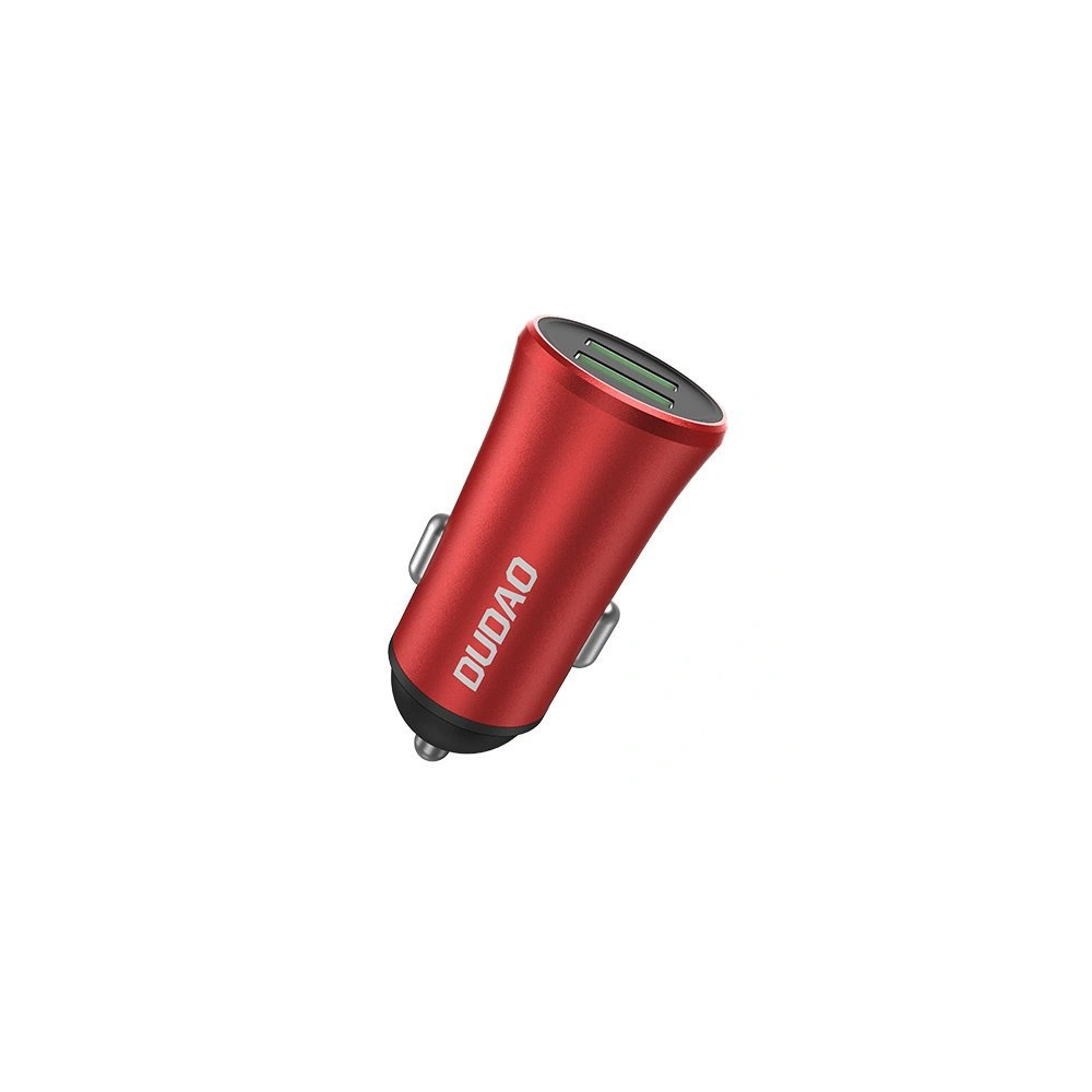 Hurtownia GSM - Nabíječka do auta Dudao 3,4A 2xUSB červená (R6S) - DDA62 - {ean13} - Hurt