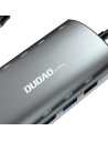 Wholesale Hub Dudao 11in1 USB-C - USB-C PD 60 W/HDMI/3,5 mm mini jack/USB 2.0/card reader/VGA/RJ45/3x USB 3.2 Gen 1 gray (A15Pro) - DDA66 - {ean13} - Hurt