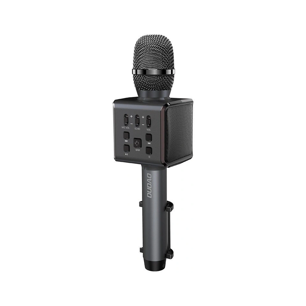 Hurtownia GSM - Bezdrátový mikrofon na karaoke Dudao Bluetooth reproduktor držák na telefon černý (Y16) - DDA67 - {ean13} - Hurt