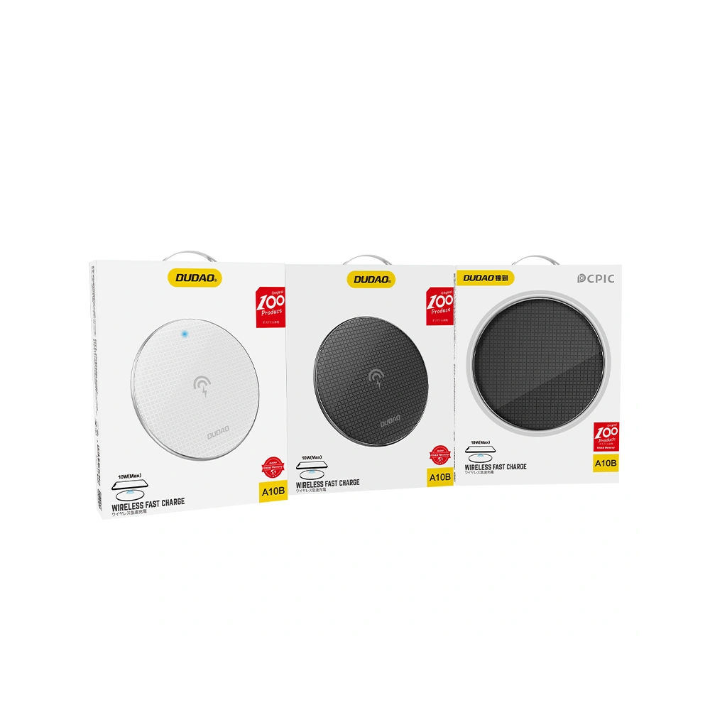 Hurtownia GSM - Încărcător wireless Dudao Qi 10W alb (A10B) - DDA68 - {ean13} - Hurt