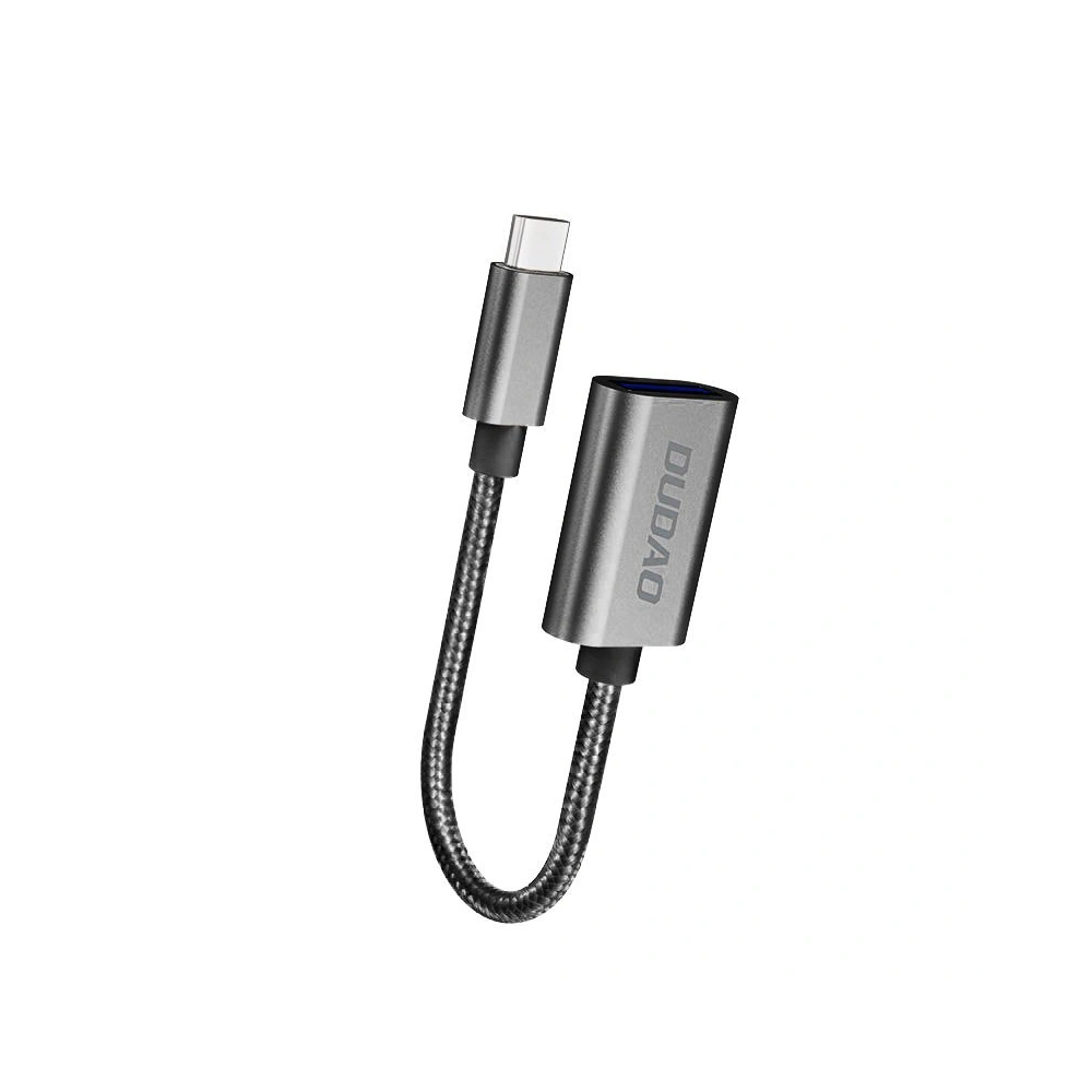 Hurtownia GSM - Adaptér Dudao OTG USB 2.0/USB-C šedý (L15T) - DDA71 - {ean13} - Hurt