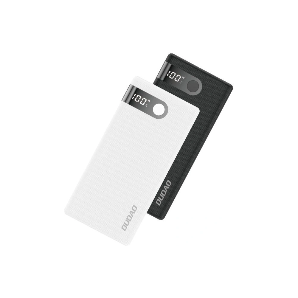 Wholesale Dudao powerbank 10000 mAh 2x USB / USB Type C / micro USB 2 A with LED screen black (K9Pro-02) - DDA74 - {ean13} - Hurt