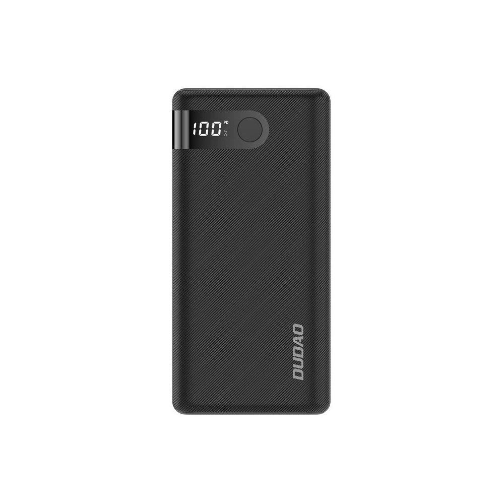 Wholesale Dudao powerbank 20000 mAh 2x USB / USB Type C / micro USB 2 A with LED screen black (K9Pro-06) - DDA76 - {ean13} - Hurt