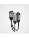 Hurtownia GSM - Adaptér audio Dudao Lightning - Lightning/3,5mm mini jack šedý (L17i) - DDA77 - {ean13} - Hurt