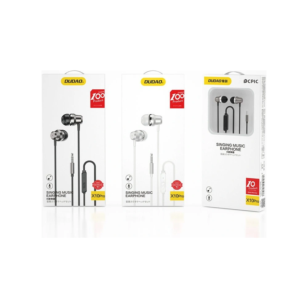 Hurtownia GSM - Kopfhörer Dudao mit Fernbedienung und Mikrofon 3,5mm Mini-Jack weiß (X10 Pro) - DDA82 - {ean13} - Hurt
