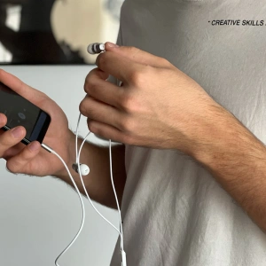 Hurtownia GSM - Sluchátka Dudao s ovladačem a mikrofonem 3,5mm mini jack bílá (X10 Pro) - DDA82 - {ean13} - Hurt
