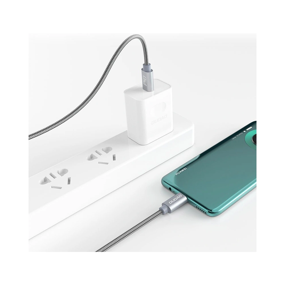 Hurtownia GSM - Kabel Dudao USB-C - USB-C 5 A 45 W 1 m Power Delivery Quick Charge szary (L5ProC) - DDA84 - {ean13} - Hurt