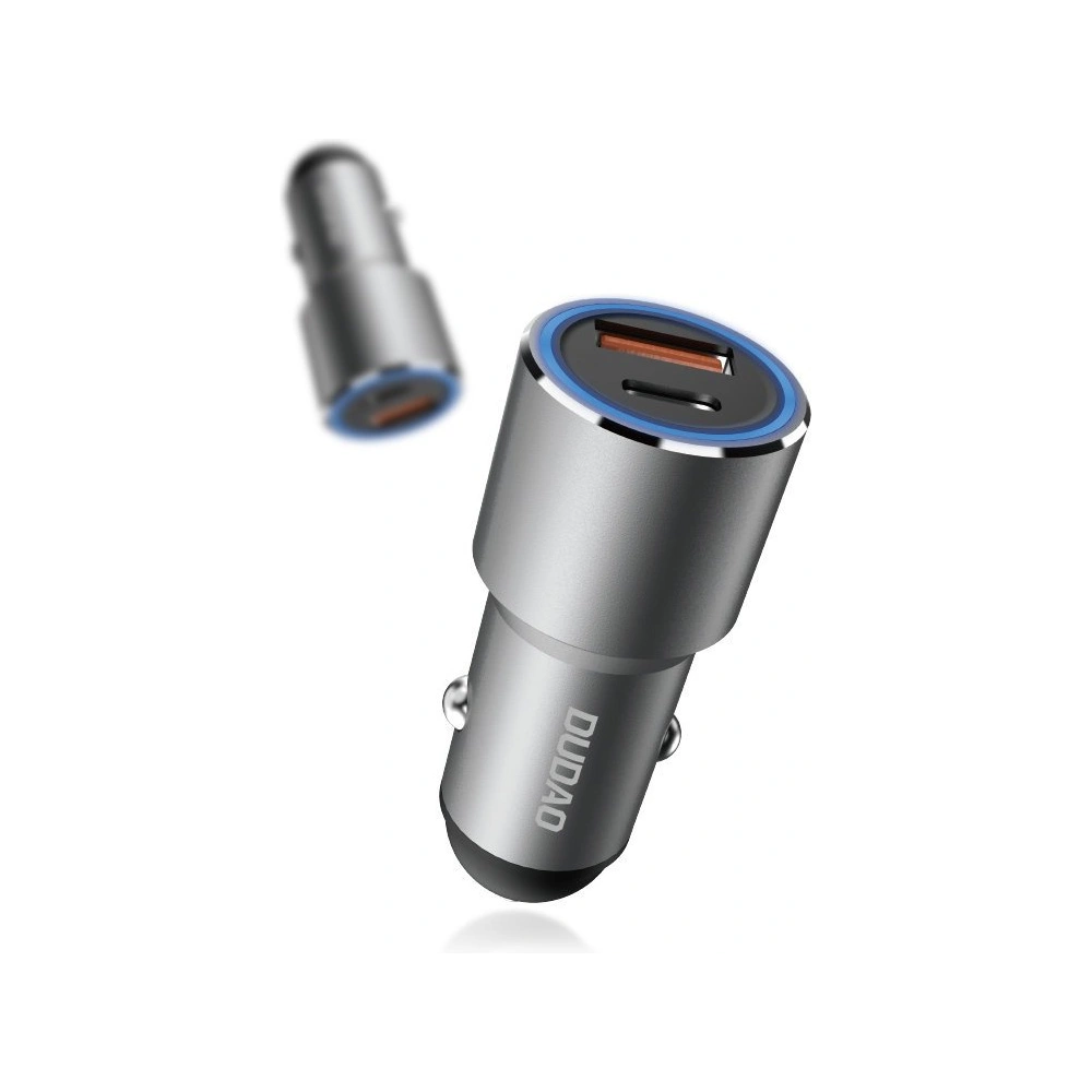 Hurtownia GSM - Auto-Ladegerät Dudao USB/USB-C Power Delivery Quick Charge 22,5W grau (R4PQ) - DDA88 - {ean13} - Hurt