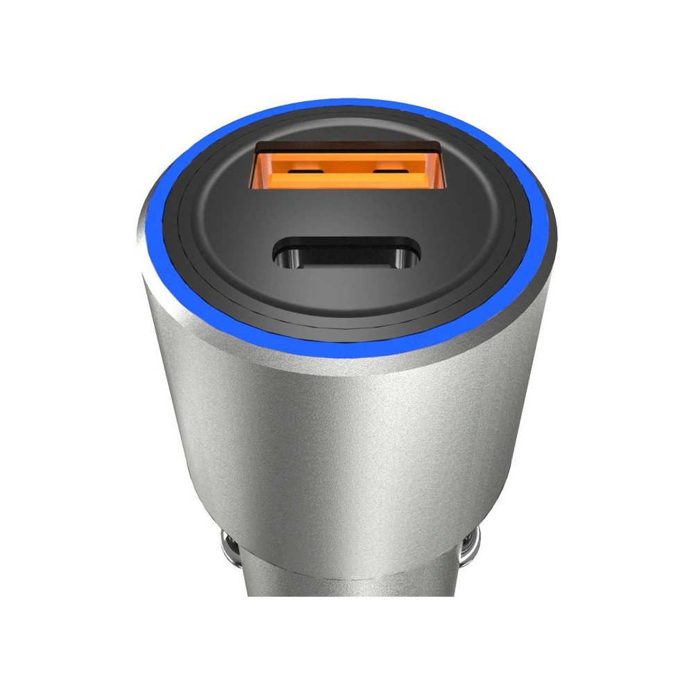 Wholesale Dudao USB / USB Car Charger Type C Power Delivery Quick Charge 22.5 W Gray (R4PQ) - DDA88 - {ean13} - Hurt