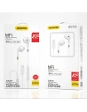 Wholesale Dudao Wired In-Ear Lightning MFI Headphones (Made For iPhone Certification) White (U1PRO) - DDA89 - {ean13} - Hurt