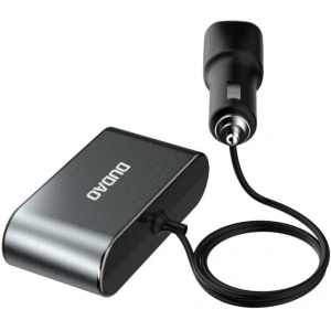 Hurtownia GSM - Auto nabíječka Dudao 2xUSB/3x rozdělovač zapalovače černá (R1Pro) - DDA95 - {ean13} - Hurt