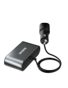 Hurtownia GSM - Auto nabíječka Dudao 2xUSB/3x rozdělovač zapalovače černá (R1Pro) - DDA95 - {ean13} - Hurt