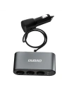 Wholesale Dudao car charger 2x USB / 3x cigarette lighter splitter black (R1Pro black) - DDA95 - {ean13} - Hurt