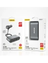 Hurtownia GSM - Auto nabíječka Dudao 2xUSB/3x rozdělovač zapalovače černá (R1Pro) - DDA95 - {ean13} - Hurt