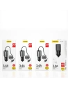Hurtownia GSM - Auto nabíječka Dudao USB s vestavěným Lightning kabelem 3,4 A černá (R5Pro L) - DDA96 - {ean13} - Hurt