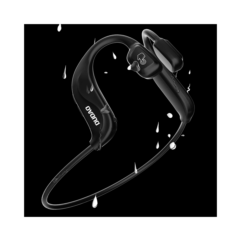 Hurtownia GSM - Căști wireless cu conducție osoasă Dudao Bluetooth 5.0 negru (U2Pro) - DDA102 - {ean13} - Hurt