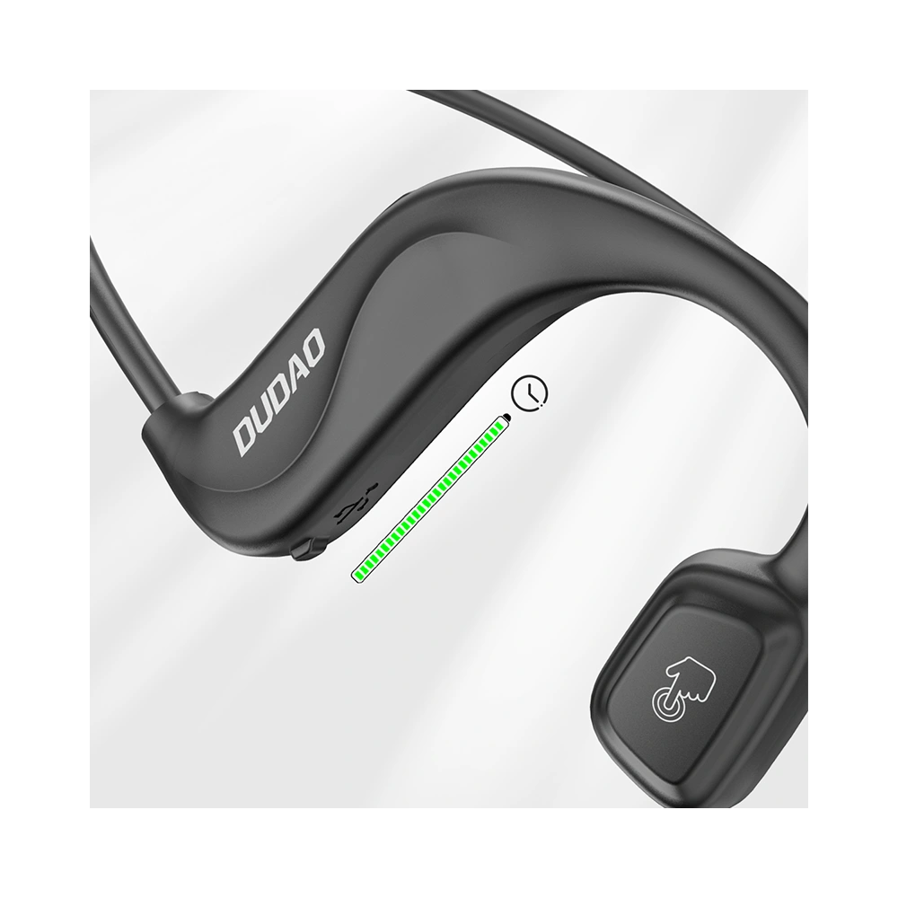 Hurtownia GSM - Căști wireless cu conducție osoasă Dudao Bluetooth 5.0 negru (U2Pro) - DDA102 - {ean13} - Hurt