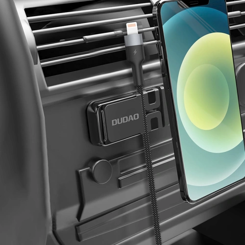 Uchwyt samochodowy samoprzylepny magnetyczny Dudao czarny (F11s)