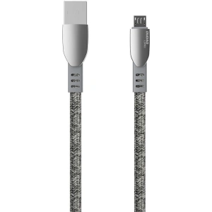Wholesale Dudao USB braided cable - micro USB 5 A 1 m gray (L3PROM gray) - DDA105 - {ean13} - Hurt