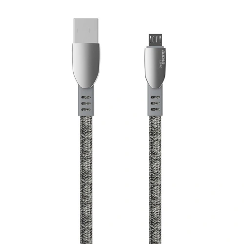 Kabel Dudao USB/microUSB 5A 1m szary (L3PROM)