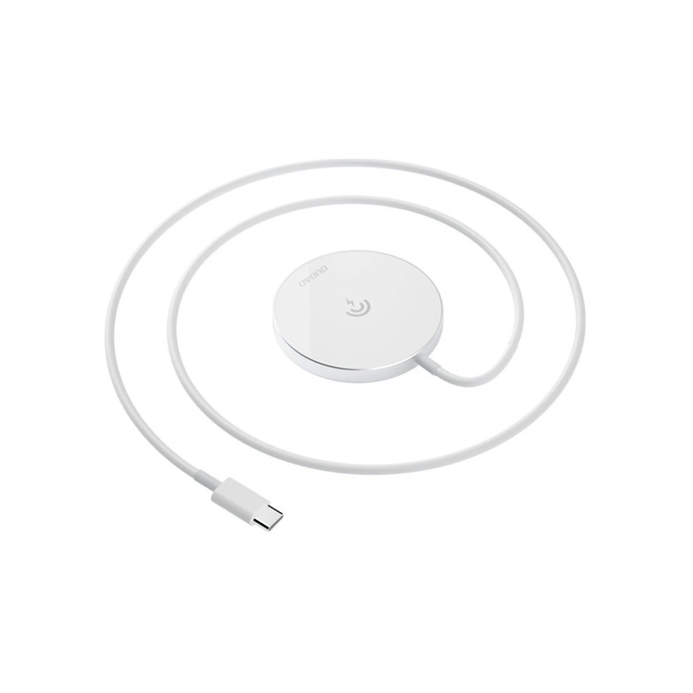 Hurtownia GSM - MagSafe Wireless Charger Dudao Qi 15W + Netzladegerät 20W weiß (A12XS) - DDA106 - {ean13} - Hurt