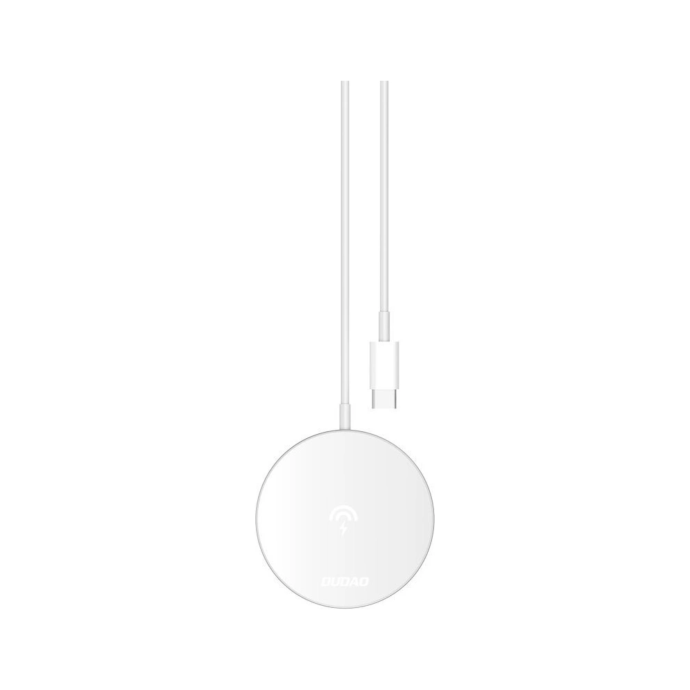 Hurtownia GSM - MagSafe Wireless Charger Dudao Qi 15W + Netzladegerät 20W weiß (A12XS) - DDA106 - {ean13} - Hurt