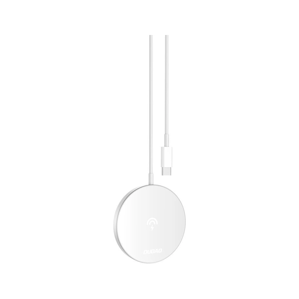 Hurtownia GSM - Încărcător wireless MagSafe Dudao Qi 15W + încărcător de rețea 20W alb (A12XS) - DDA106 - {ean13} - Hurt