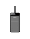 Powerbank Dudao 30000mAh 3xUSB lampka LED czarny (K8s+)