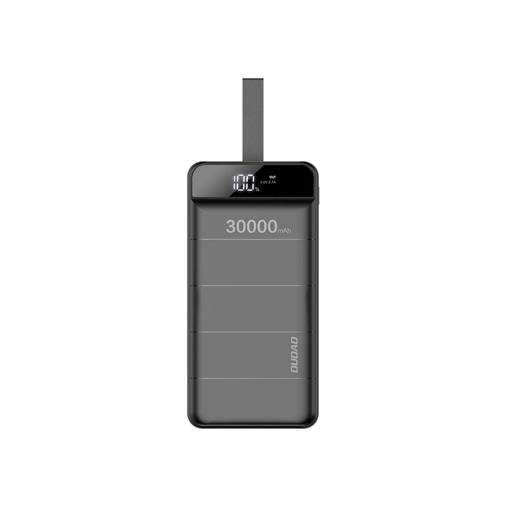 Hurtownia GSM - Powerbank Dudao 30000mAh 3xUSB LED svítilna černá (K8s+) - DDA108 - {ean13} - Hurt