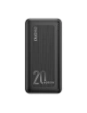 Hurtownia GSM - Powerbank Dudao 20000mAh Power Delivery 20W Quick Charge 3.0 2xUSB/USB-C schwarz (K12PQ+) - DDA110 - {ean13} - Hurt