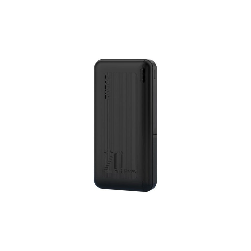 Hurtownia GSM - Powerbank Dudao 20000mAh Power Delivery 20W Quick Charge 3.0 2xUSB/USB-C schwarz (K12PQ+) - DDA110 - {ean13} - Hurt
