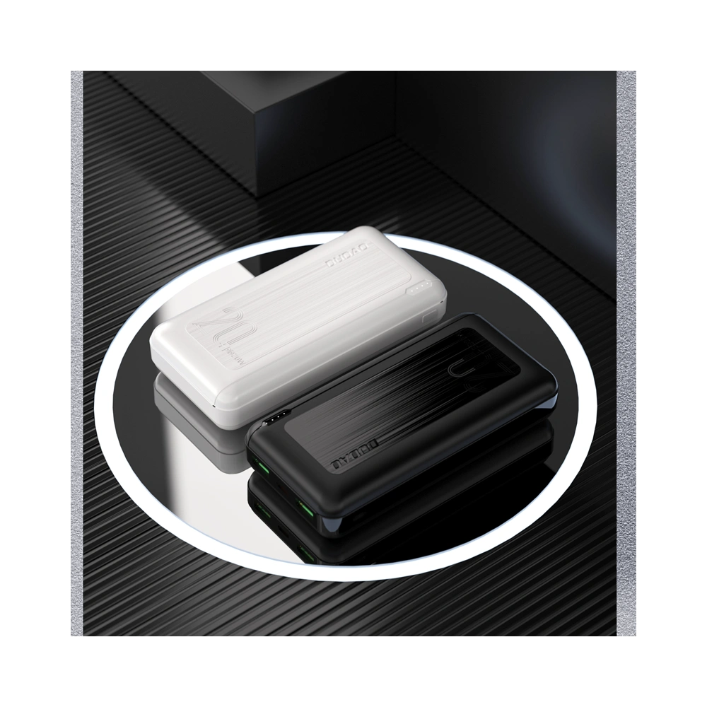 Hurtownia GSM - Powerbank Dudao 20000mAh Power Delivery 20W Quick Charge 3.0 2xUSB/USB-C schwarz (K12PQ+) - DDA110 - {ean13} - Hurt