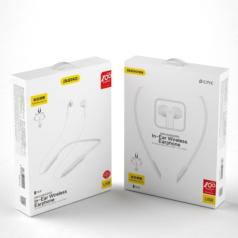 Hurtownia GSM - Bezdrátová sluchátka Dudao Bluetooth bílá (U5B) - DDA112 - {ean13} - Hurt