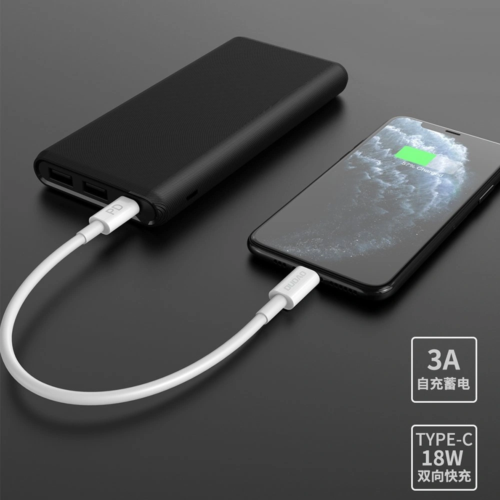 Hurtownia GSM - Powerbank Dudao 10000mAh 18W Quick Charge Power Delivery 2xUSB/USB-C weiß (K12PQ) - DDA114 - {ean13} - Hurt