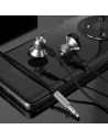 Wholesale Dudao Metal Wired Earbuds 3.5mm Mini Jack Gray (X2C-Gray) - DDA115 - {ean13} - Hurt
