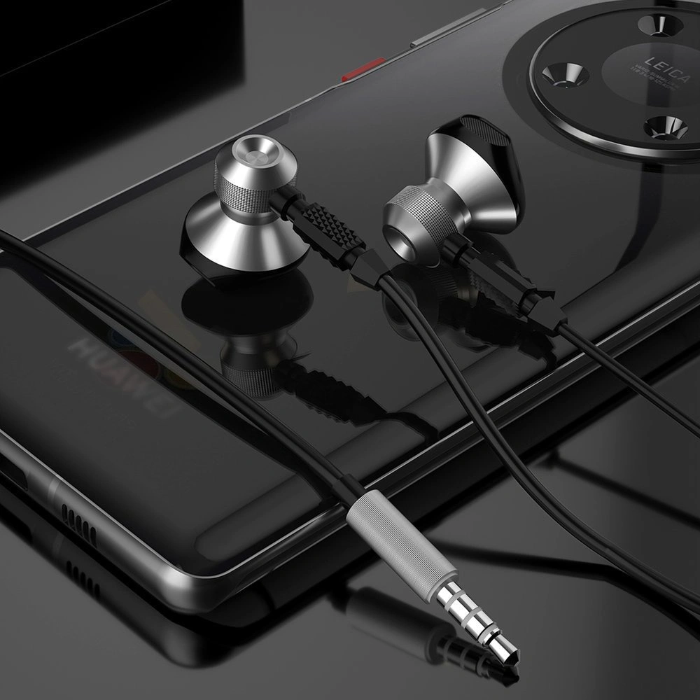 Wholesale Dudao Metal Wired Earbuds 3.5mm Mini Jack Gray (X2C-Gray) - DDA115 - {ean13} - Hurt