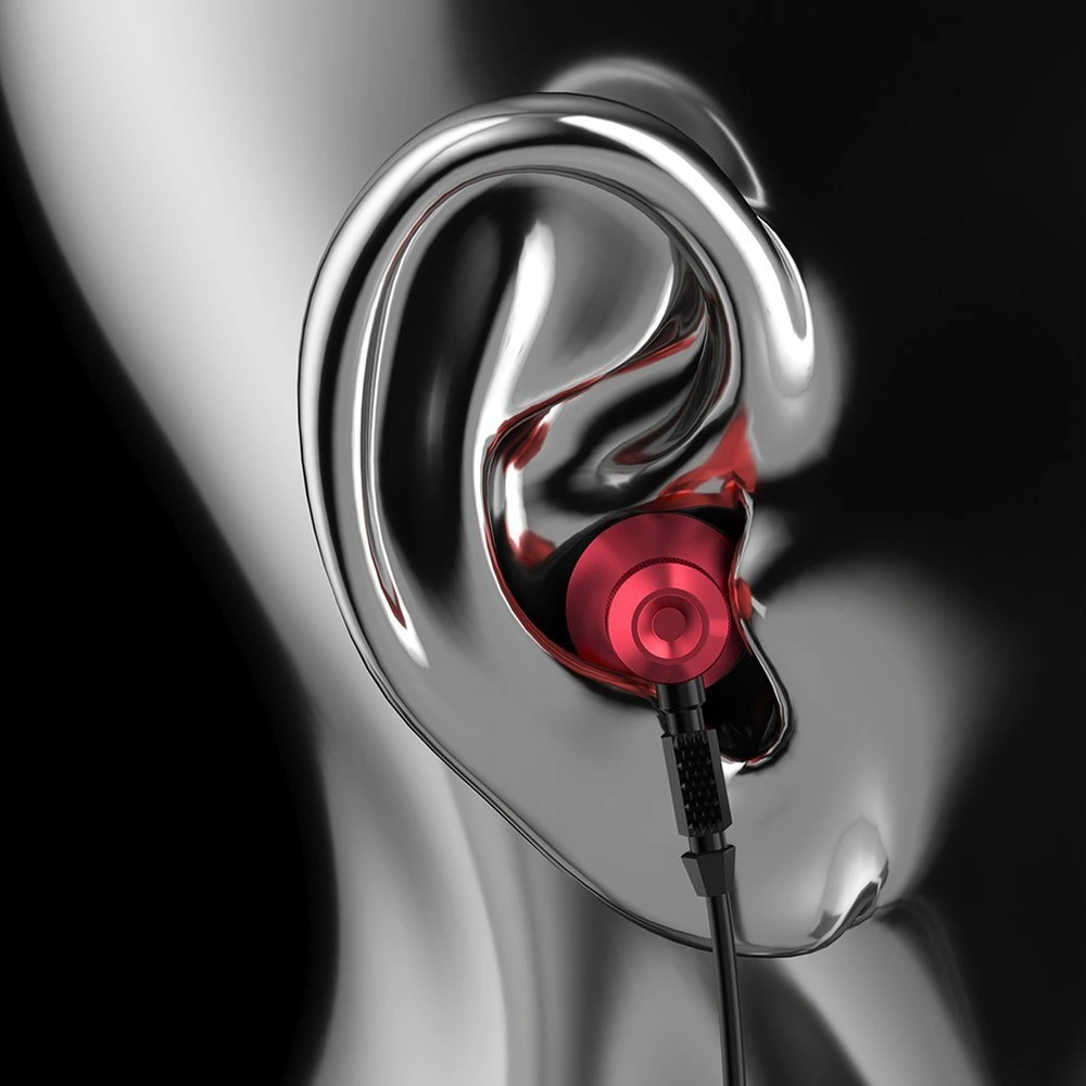 Wholesale Dudao Metal Wired Earbuds 3.5mm Mini Jack Gray (X2C-Gray) - DDA115 - {ean13} - Hurt