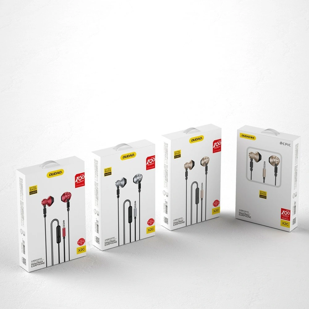 Hurtownia GSM - Căști Dudao 3,5mm mini jack gri (X2C) - DDA115 - {ean13} - Hurt