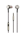 Dudao in-ear headphones headset with remote control and microphone 3.5 mm mini jack gold (X12PRO-Gold)