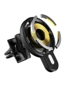 Hurtownia GSM - Suport auto magnetic cu încărcător inductiv Dudao MagSafe Qi 15W negru (F13) - DDA117 - {ean13} - Hurt