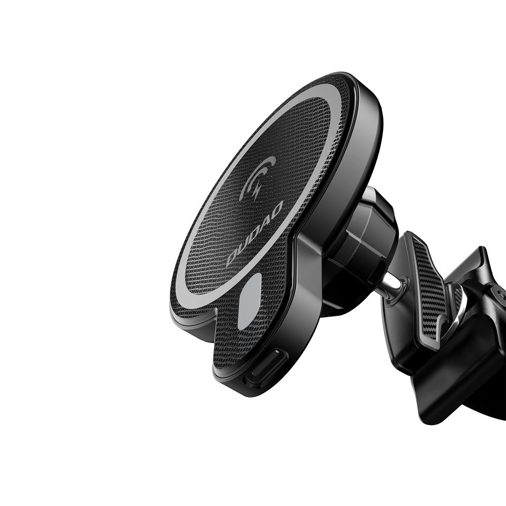 Wholesale Dudao Magnetic Car Holder Inductive Qi Charger 15W (MagSafe Compatible) Black (F13) - DDA117 - {ean13} - Hurt