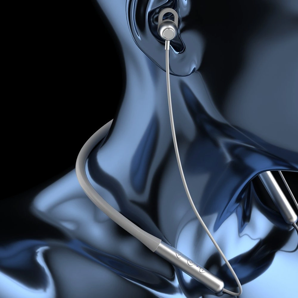 Drahtlose Kopfhörer Dudao Bluetooth Sport Silber (U5a)