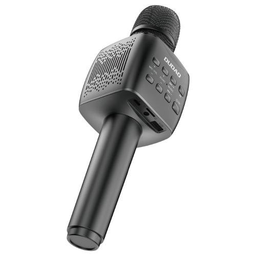Dudao Distributor - 6973687241537 - DDA120 - Dudao Wireless Karaoke Microphone Bluetooth 5.0 Black (Y16S) - B2B homescreen