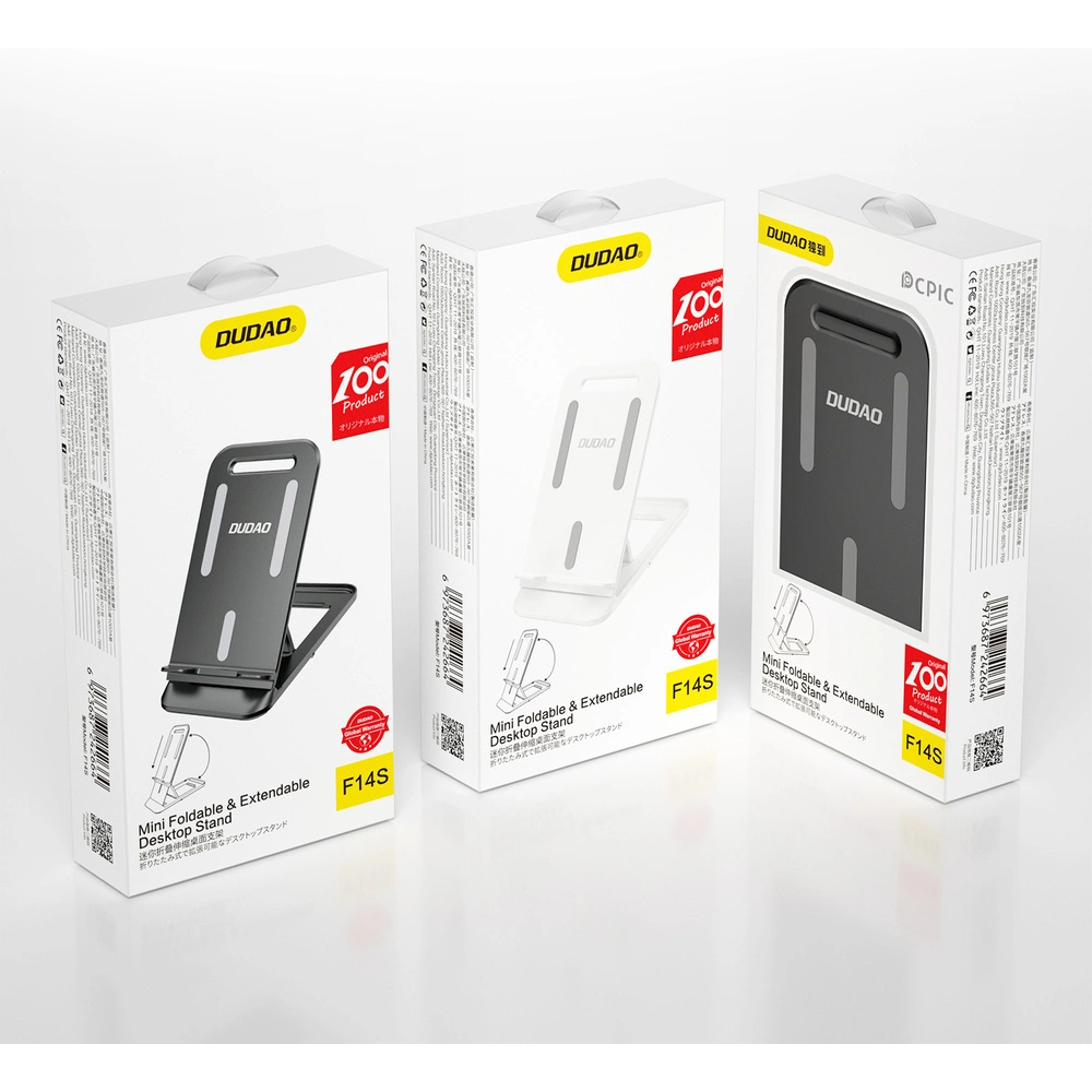 Hurtownia GSM - Suport pentru telefon Dudao negru (F14S) - DDA122 - {ean13} - Hurt